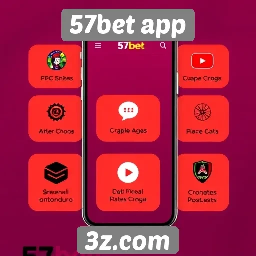 Avaliação das funcionalidades do 57bet app