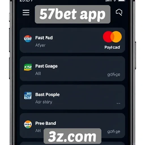 Métodos de pagamento disponíveis no 57bet app