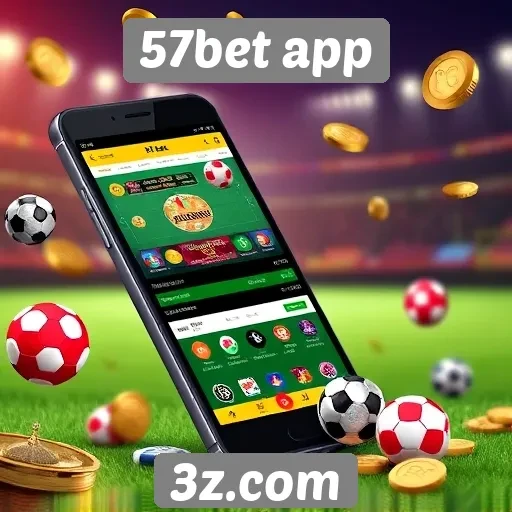Promos e bônus disponíveis no 57bet app