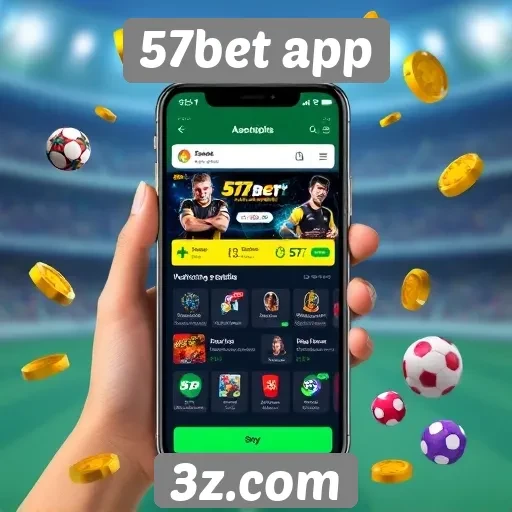 Promoções e bônus disponíveis no 57bet app