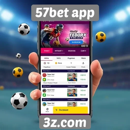 Apostas esportivas na plataforma 57bet app